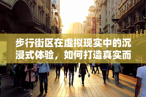 步行街区在虚拟现实中的沉浸式体验，如何打造真实而富有吸引力的虚拟步行环境？