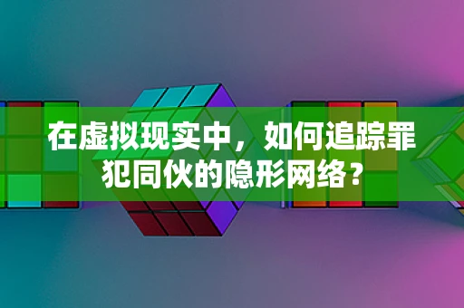 在虚拟现实中，如何追踪罪犯同伙的隐形网络？