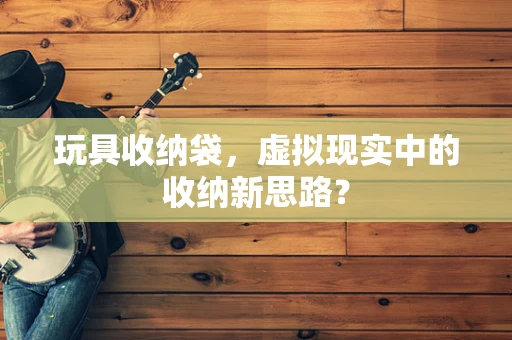 玩具收纳袋，虚拟现实中的收纳新思路？