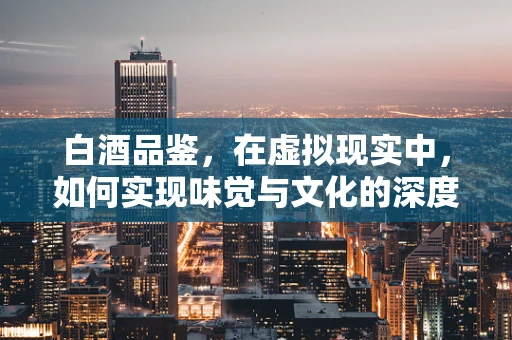 白酒品鉴，在虚拟现实中，如何实现味觉与文化的深度融合？