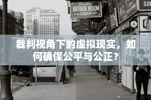 裁判视角下的虚拟现实，如何确保公平与公正？