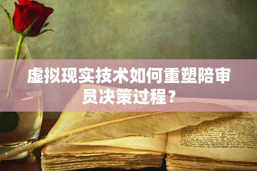 虚拟现实技术如何重塑陪审员决策过程？