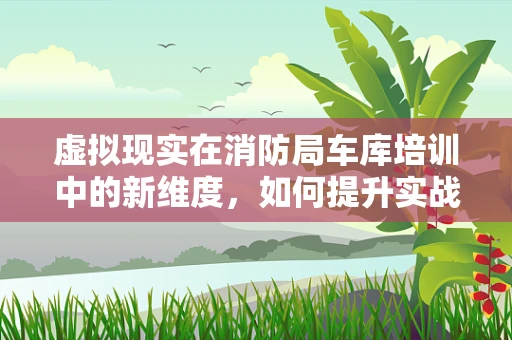 虚拟现实在消防局车库培训中的新维度，如何提升实战演练的真实感？