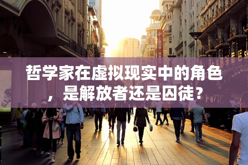 哲学家在虚拟现实中的角色，是解放者还是囚徒？
