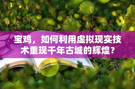宝鸡，如何利用虚拟现实技术重现千年古城的辉煌？