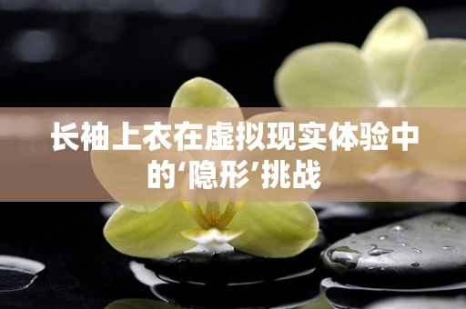 长袖上衣在虚拟现实体验中的‘隐形’挑战