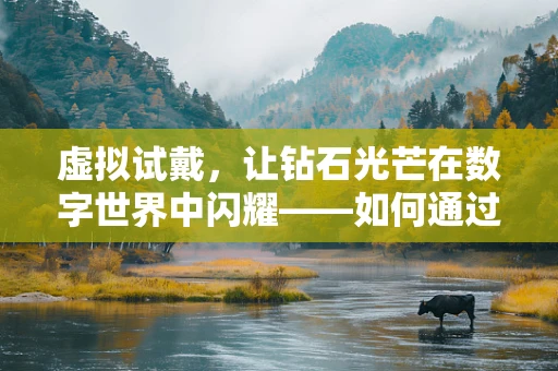 虚拟试戴，让钻石光芒在数字世界中闪耀——如何通过VR技术提升珠宝购物体验？