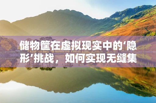 储物筐在虚拟现实中的‘隐形’挑战，如何实现无缝集成？