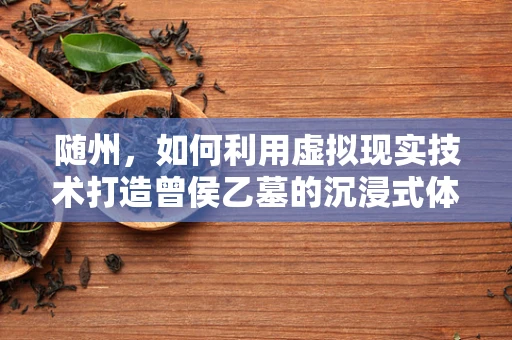 随州，如何利用虚拟现实技术打造曾侯乙墓的沉浸式体验？