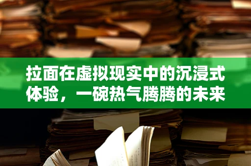 拉面在虚拟现实中的沉浸式体验，一碗热气腾腾的未来？