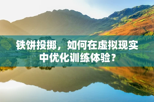 铁饼投掷，如何在虚拟现实中优化训练体验？