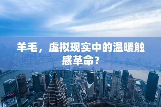 羊毛，虚拟现实中的温暖触感革命？