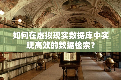 如何在虚拟现实数据库中实现高效的数据检索？