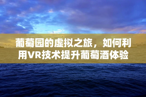 葡萄园的虚拟之旅，如何利用VR技术提升葡萄酒体验？