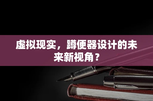 虚拟现实，蹲便器设计的未来新视角？