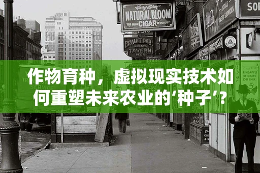 作物育种，虚拟现实技术如何重塑未来农业的‘种子’？
