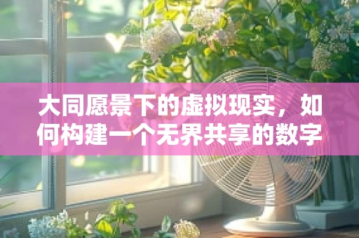 大同愿景下的虚拟现实，如何构建一个无界共享的数字世界？