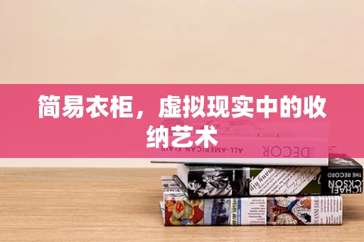 简易衣柜，虚拟现实中的收纳艺术