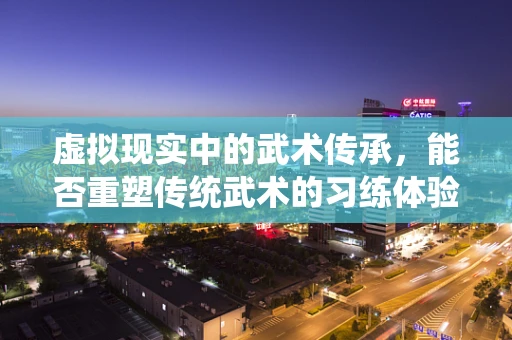 虚拟现实中的武术传承，能否重塑传统武术的习练体验？