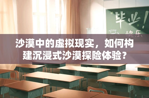 沙漠中的虚拟现实，如何构建沉浸式沙漠探险体验？