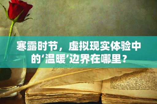 寒露时节，虚拟现实体验中的‘温暖’边界在哪里？