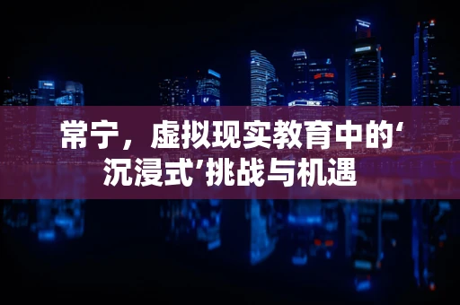 常宁，虚拟现实教育中的‘沉浸式’挑战与机遇