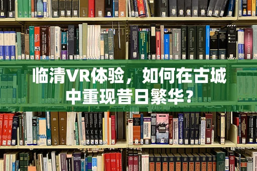 临清VR体验，如何在古城中重现昔日繁华？