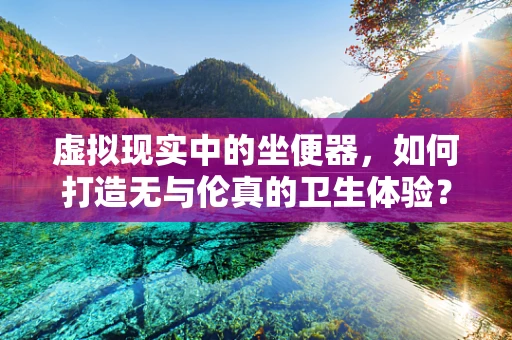 虚拟现实中的坐便器，如何打造无与伦真的卫生体验？
