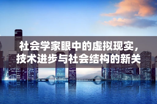 社会学家眼中的虚拟现实，技术进步与社会结构的新关系？