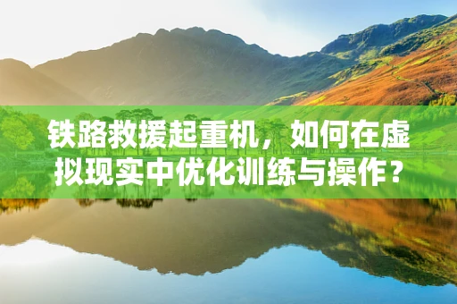铁路救援起重机，如何在虚拟现实中优化训练与操作？