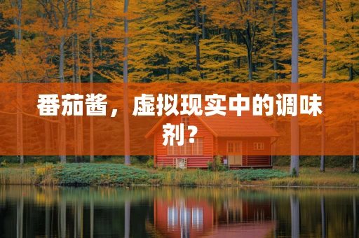 番茄酱，虚拟现实中的调味剂？