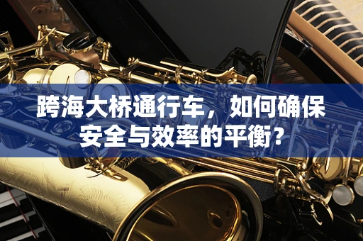 跨海大桥通行车，如何确保安全与效率的平衡？