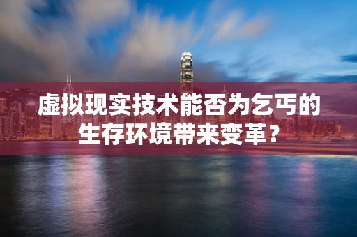 虚拟现实技术能否为乞丐的生存环境带来变革？