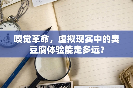 嗅觉革命，虚拟现实中的臭豆腐体验能走多远？