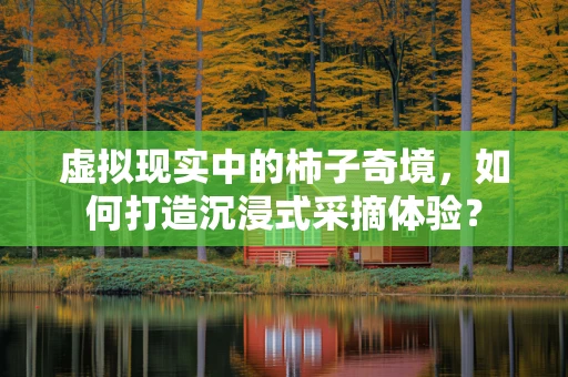 虚拟现实中的柿子奇境，如何打造沉浸式采摘体验？