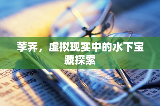 荸荠，虚拟现实中的水下宝藏探索