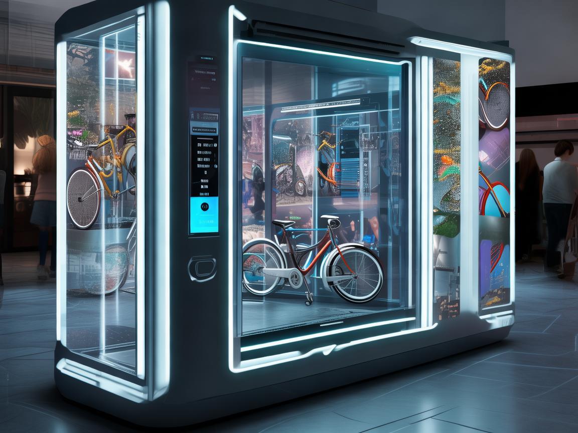 如何利用虚拟现实技术优化自行车租赁点的用户体验?