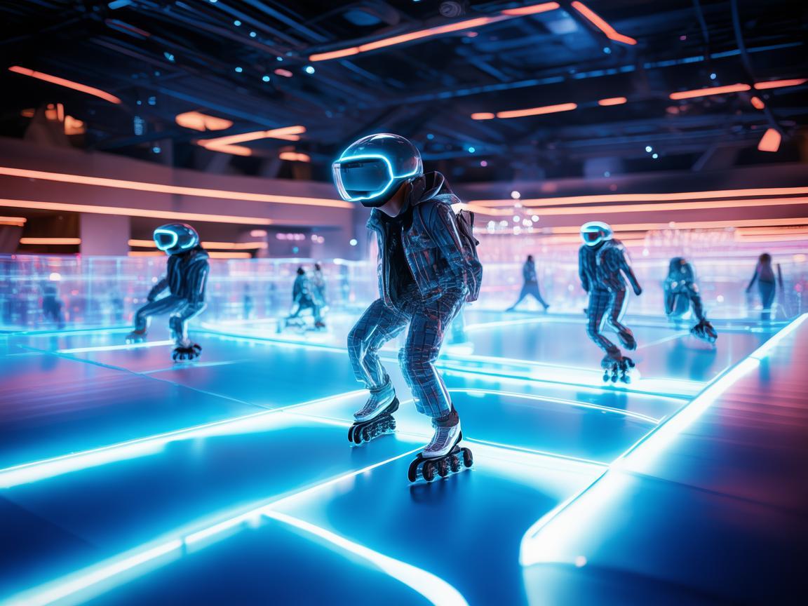 虚拟现实旱冰场,安全与沉浸感之间的平衡挑战 虚拟现实旱冰场,安全与沉浸感之间的平衡挑战