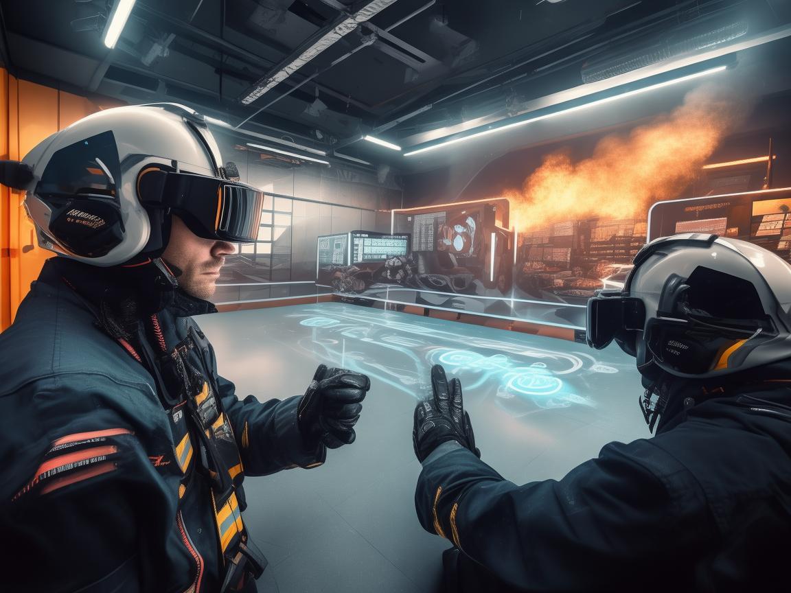 如何在虚拟现实中提升消防局的应急响应能力？